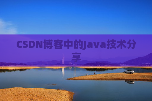 CSDN博客中的Java技术分享